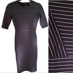 Cute and Fitted Stripped Dress